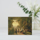 Carte Postale Peur de la fille de Jephthah, 1846 (Debout devant)