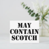 Carte Postale Peut contenir du Scotch (Debout devant)