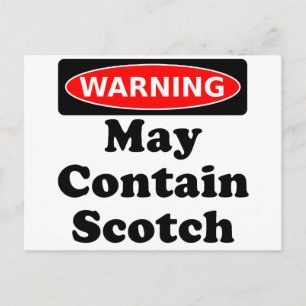 Carte Postale Peut contenir du Scotch