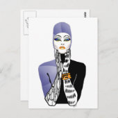 Carte Postale Peut-être Diva (Devant / Derrière)