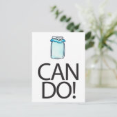 Carte Postale Peut faire (Debout devant)