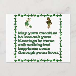 Carte Postale Peuvent vos problèmes être moins