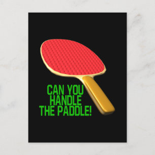 Carte Postale Peux-Tu Manipuler La Pagaie ?