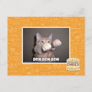 Carte Postale Pew pew pew