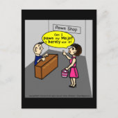 Carte Postale PEWN MY MOJO humoristique drôle et sarcastique des (Devant)