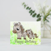 Carte Postale Pferdchen (Debout devant)