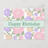 Carte Postale Pfingstrose (Devant)