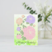 Carte Postale Pfingstrose (Debout devant)