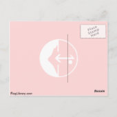 Carte Postale Pflp, Colombie Drapeau politique (Dos)