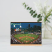 Carte Postale Pgh Post Card PNC Park la nuit (Debout devant)