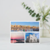 Carte Postale PGL043 BARI, coucher de soleil panorama Saint Nich (Debout devant)