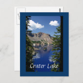Carte Postale Phantom Ship and Crater Lake (Devant / Derrière)