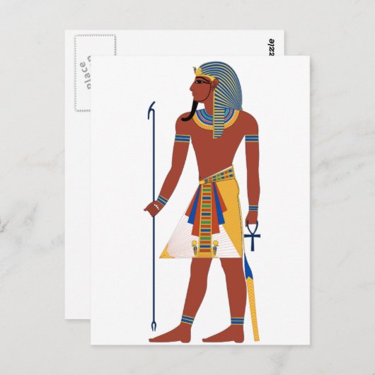 Carte Postale Pharaoh (Devant / Derrière)