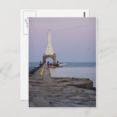 Carte Postale phare (Devant / Derrière)