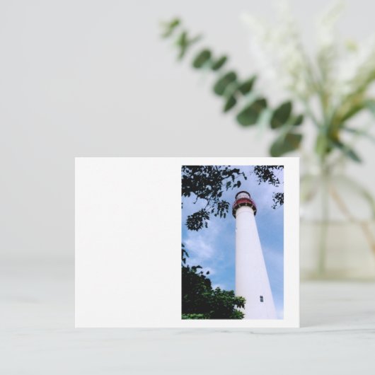 Carte Postale Phare (Debout devant)