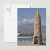 Carte Postale Phare (Devant / Derrière)