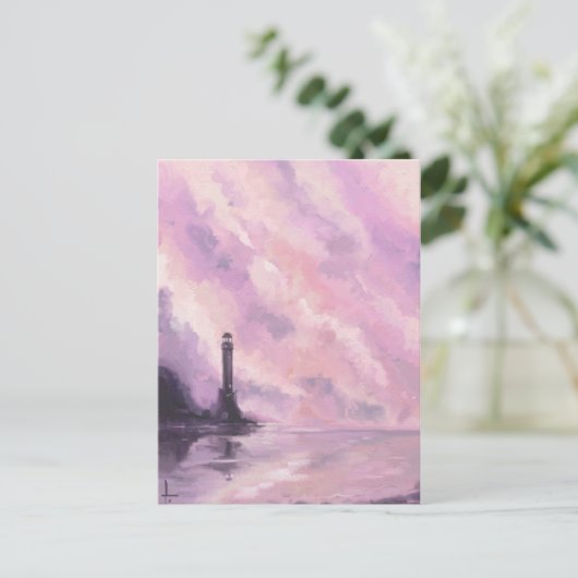 Carte Postale Phare (Debout devant)