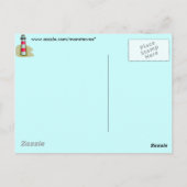 Carte postale phare (Dos)