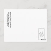 Carte postale phare (Dos)