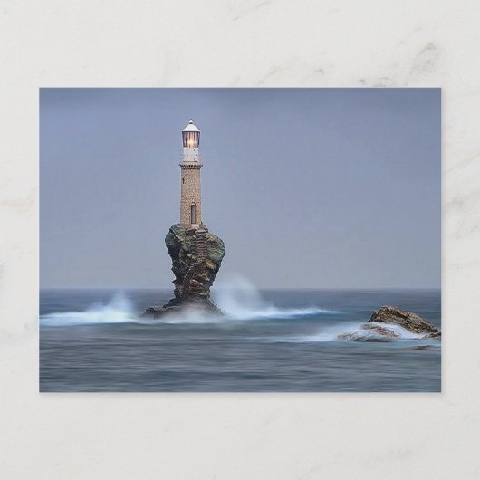 Carte Postale Phare (Devant)