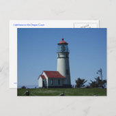 Carte Postale Phare (Devant / Derrière)