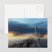 Carte Postale Phare (Devant / Derrière)