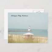 Carte Postale Phare (Devant / Derrière)