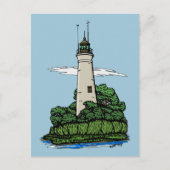 Carte Postale Phare (Devant)