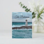Carte Postale Phare à Nassau Les Bahamas (Debout devant)