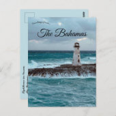 Carte Postale Phare à Nassau Les Bahamas (Devant / Derrière)
