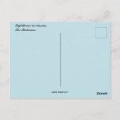 Carte Postale Phare à Nassau Les Bahamas (Dos)