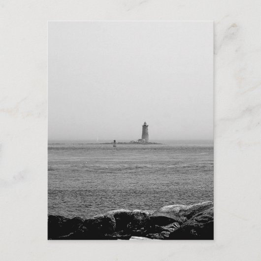 Carte Postale Phare au loin (Devant)