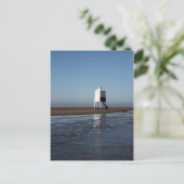 Carte Postale Phare bas, Burnham on Sea, Somerset, Royaume-Uni (Debout devant)