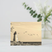 Carte postale phare - Bridgeport, CT (Debout devant)