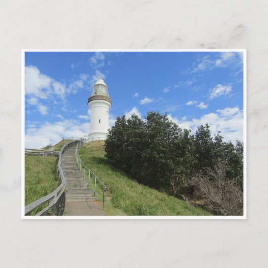 Carte Postale phare byron bay (Devant)