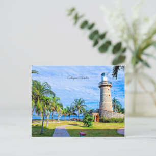 Carte Postale Phare, Carthagène, Colombie