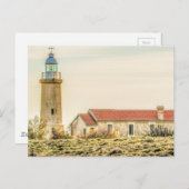 Carte Postale phare Chypre, Cavo Greko (Devant / Derrière)