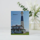 Carte Postale Phare d'Absecon-New Jersey (Debout devant)