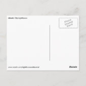 Carte Postale Phare d'Absecon-New Jersey (Dos)