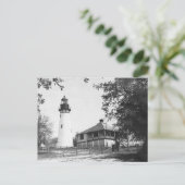 Carte Postale Phare d'Amelia Island (Debout devant)
