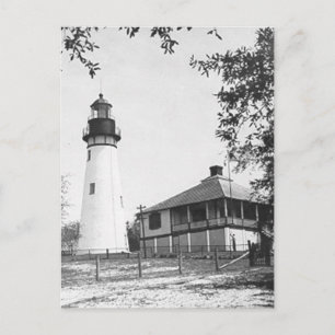Carte Postale Phare d'Amelia Island