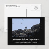 Carte Postale Phare d'Anacapa (Devant / Derrière)