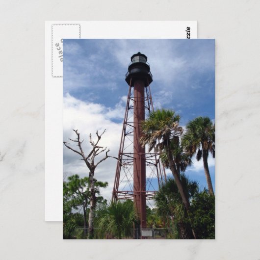 Carte Postale Phare d'Anclote Keys (Devant / Derrière)