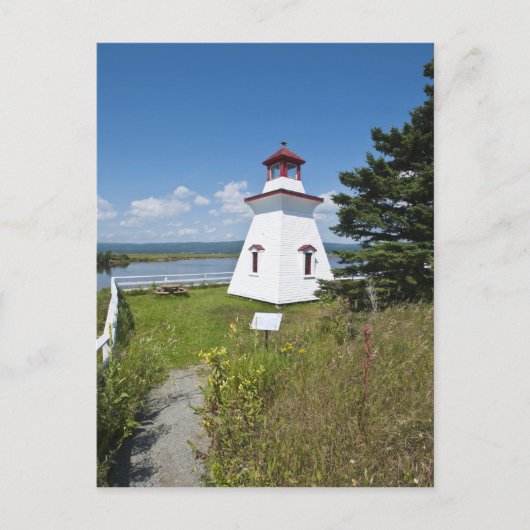 Carte Postale Phare d'Anderson Hallow à Riverside-Albert, (Devant)