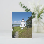 Carte Postale Phare d'Anderson Hallow à Riverside-Albert, (Debout devant)