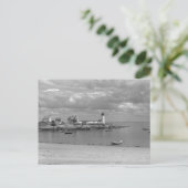Carte Postale Phare d'Annisquam Harbor, 1910 (Debout devant)