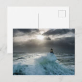 Carte Postale Phare d'Ar-Men Finistère France (Devant / Derrière)