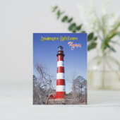 Carte Postale Phare d'Assateague, Virginie (Debout devant)