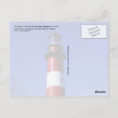 Carte Postale Phare d'Assateague, Virginie (Dos)