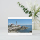 Carte Postale Phare De Bar Harbour (Debout devant)